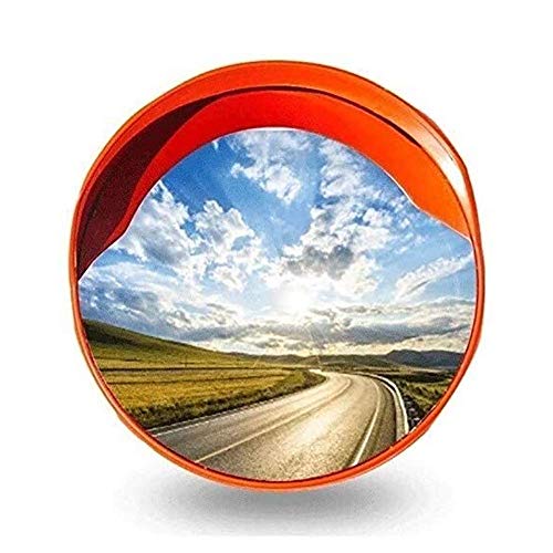 Miroir de sécurité convexe incurvé anti angle mort pour entrée de trafic extérieur