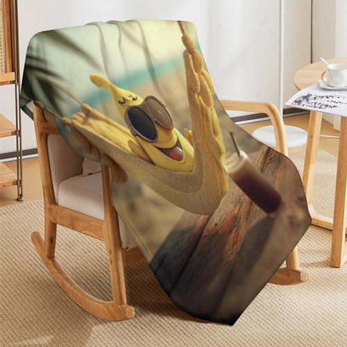 Manta de franela de plátano de 150x200 cm extrasuave para cama y sofá 8