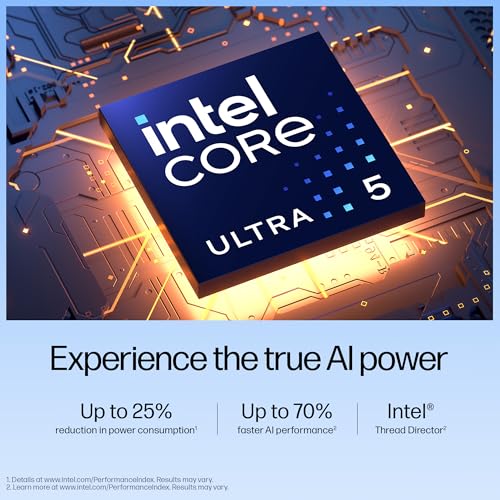 Image of HP 15, Intel Core Ultra 5 125H Laptop (16GB DDR5,512GB SSD) IPS, Anti-Glare, Micro-Edge, 15.6'' /39.6cm, FHD, Win11,M365 Basic(1yr),Office Home24,Silver,1.65kg, FHD Camera w /Shutter, FPR, hr1000TU