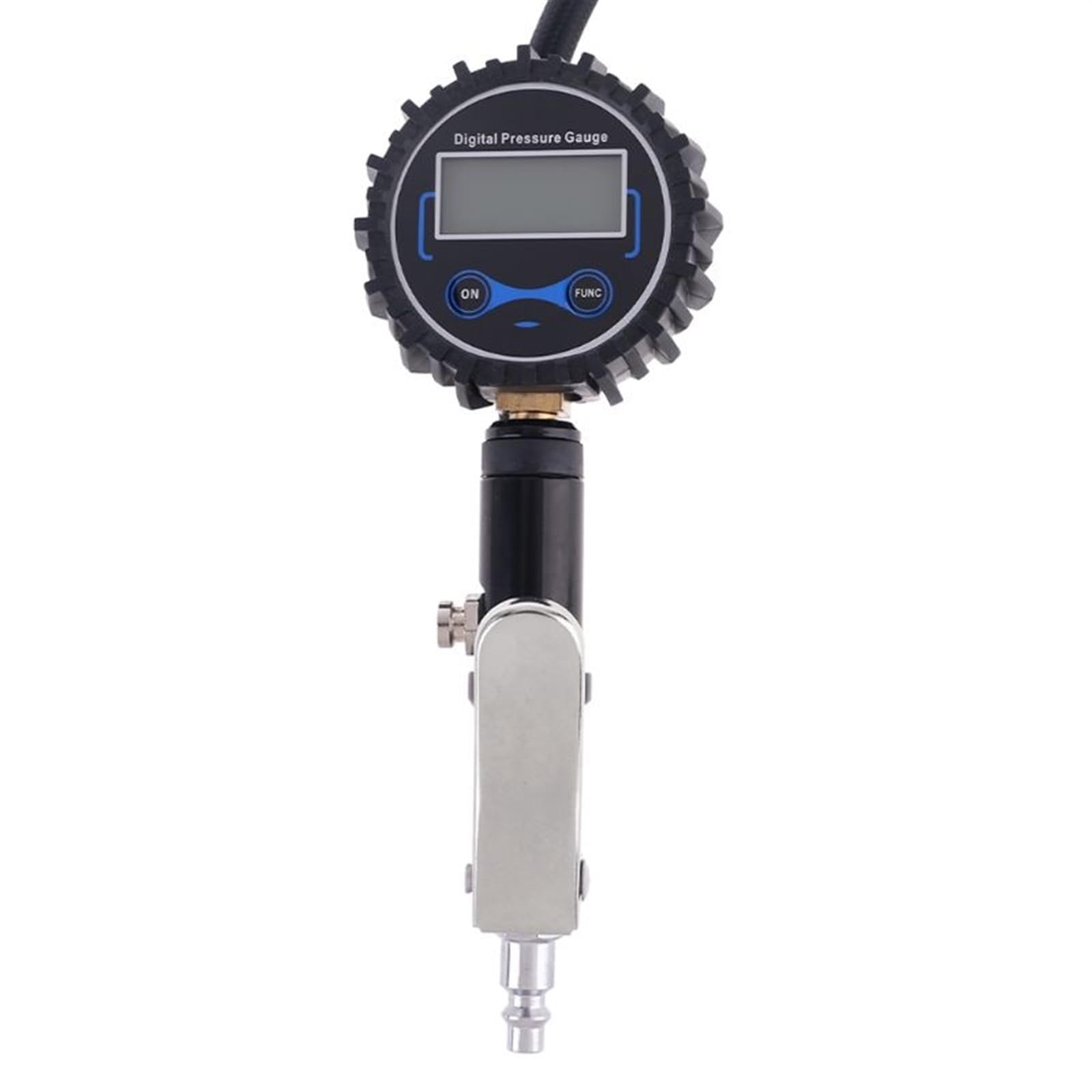 Manometro Pressione Gomme Gonfiatore digitale for pneumatici con manometro Pistola for gonfiaggio automatica ad aria for impieghi gravosi 0-200 PSI Manometro Pressione Gomme Professionale