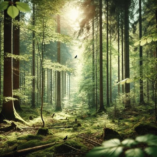 Die Ruhe des Waldes: Eintauchen in Nat&uuml;rliche Gelassenheit copertina