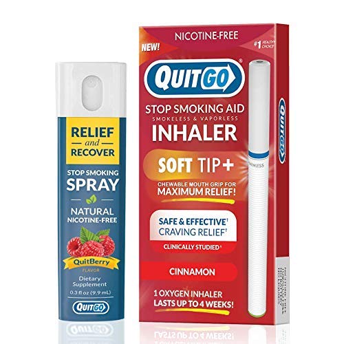 Buy QuitGo + al Spray Smoking Alternative with Oxygen Air Filter, Oral