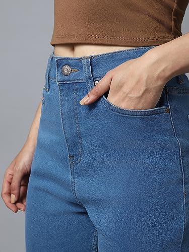 Image of HIGH Star Women's Regular Fit Mid Rise Jeans