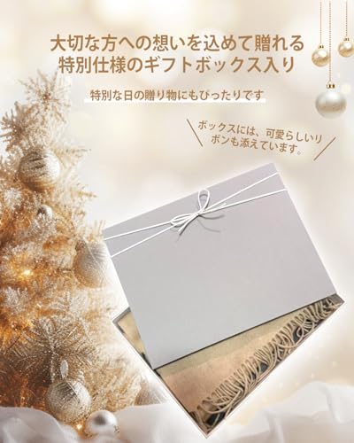 カシミヤ マフラー レディース カシミヤ100% - 画像 5