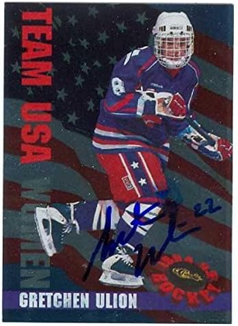 Autograph Warehouse 24987 Gretchen Ulion Autographed Hockey Card Team USA