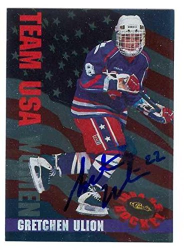 Autograph Warehouse 24987 Gretchen Ulion Autographed Hockey Card Team USA