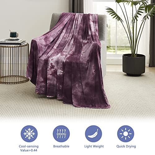 Topcee Cooling Blanket (90"x90"Queen Size) for Hot Sleepers and Night Sweats,100% Oeko-Tex Certified,Arc-Chill Q-Max >0.5 Cool Fiber,Ultra Cold Breathable,Comfortable, Hypo-Allergenic, All-Season.