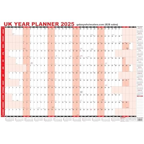 2025 AbbeyShake A1 Red Wall Planner Cover