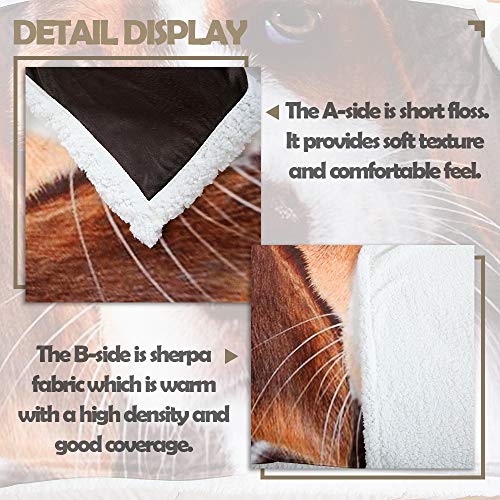 Home Sherpa Coperta di Flanella Plaid 130x170cm