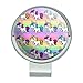 GRAPHICS & MORE Cute Kawaii Unicorns Pattern Golf Hat Clip with Magnetic Ball Marker