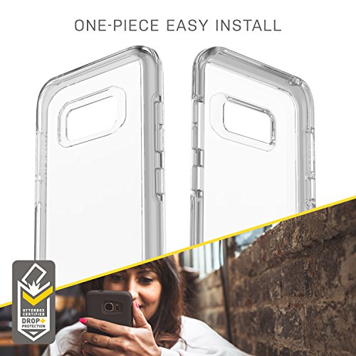 Otterbox Symmetry Clear Series For Samsung Galaxy S8+ - Retail Packaging - Stardust (Silver Flake/Clear) #TOP4