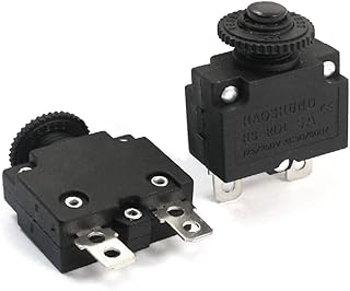 New Lon0167 AC125V AC250V Featured 5A 10mm NC reliable efficacy Plastic Overload Circuit Breaker 2 Pcs(id:3b6 f5 77 e3c)