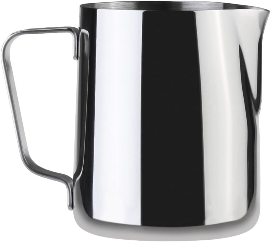 Stainless Steel Latte Art Milk Frothing Pitcher Cup 200ml Silver