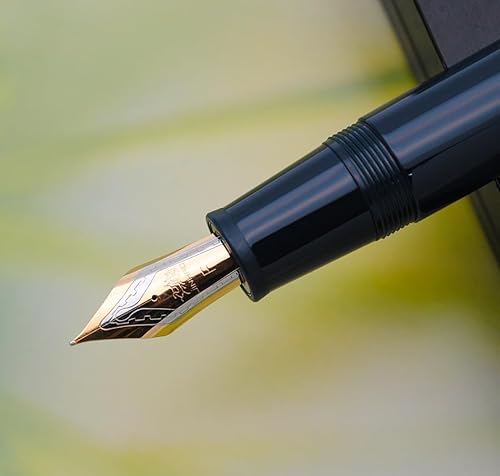 Miniatura 2 de JINHAO 9019 - Pluma estilográfica Dadao Series con convertidor de tinta de alta capacidad (azul oscuro, punta fina de 0.020 in)