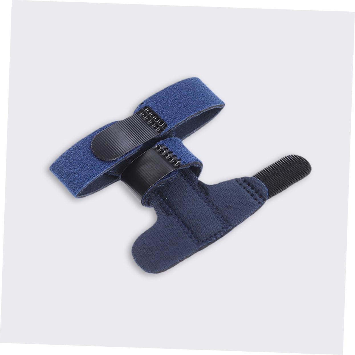 FRCOLOR 2Pcs Durable Finger Protective Straps Breathable Finger Brace for Relief Night Use and Daytime Comfort for Injuries and Blue