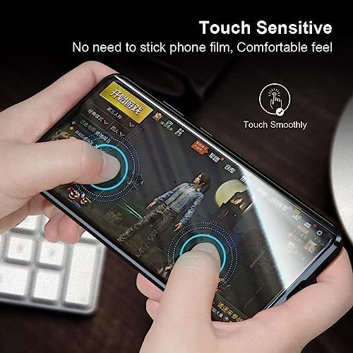 ANFAIRLACE Case Compatible with Nothing Phone 2, Magnetic Adsorption 360 Protection Front Back Tempered Glass Aluminum Frame Cover Shockproof Transparent Case, Black