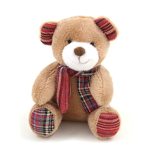 Kuckoo Crackers: 6 x 13-inch Teddy Bears with Scarfs and Patchwork Paws Christmas Crackers - Image 6