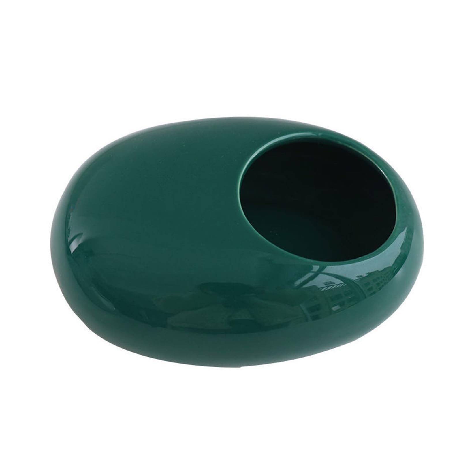 Ashtray Ceramic Handmade Desktop,Cigar Large Cigarettes Ash Tray Cigars,Indoor,Outdoor,Patio,Home,Office