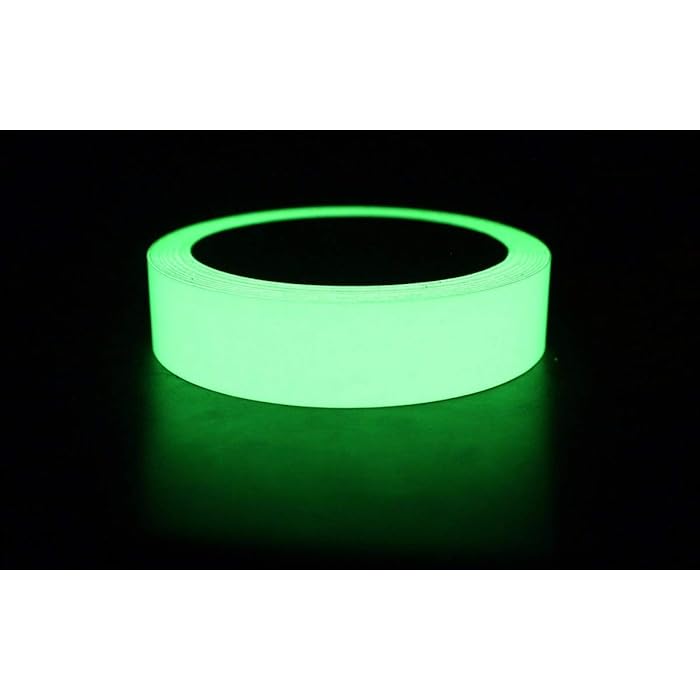 Buy Glow in The Dark Radium Tape Sticker Photo Luminescent to Mark