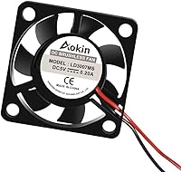 Vista 3 de 2 ventiladores 3007 para Raspberry Pi 5 1.181x1.181x0.276 in Cooler Pi ventilador de caja de enfriamiento sin escobillas 1.181 in 1.18in 3.3V 5V DC