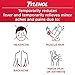 Tylenol Extra Strength Caplets with Acetaminophen, Pain Reliever & Fever Reducer, 2-Pack of 50 ct