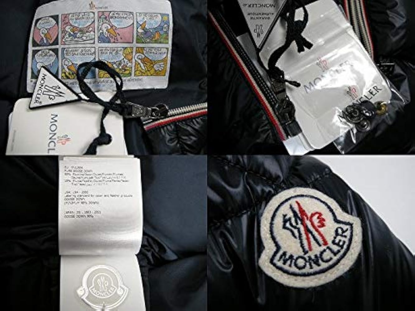 Amazon.co.jp: [モンクレール] NEW GASTONニューガストンフード付き