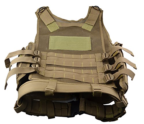 SNIPER Cross Draw Tactical Vest - Tan - Thumbnail 2