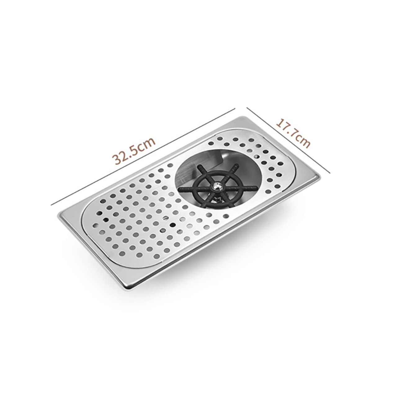 OSALADI 1juego Lavavasos De Inoxidable Rinser Para Fregadero Limpiador Automático De y Botellas Para Cocina Bar y Restaurantes Instalación y Durabilidad