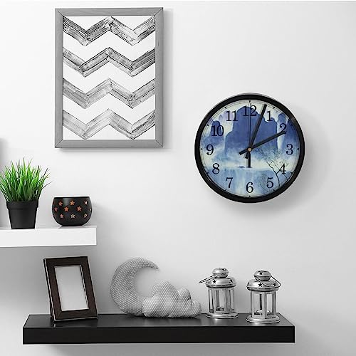 Horloge murale silencieuse pour stopper le bruit dans la chambre - 6