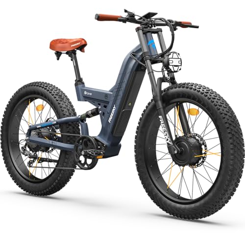 FREESKY Dual Motor 45MPH 120Mile 260NM LG Cells Electric Bike for Adults image 2