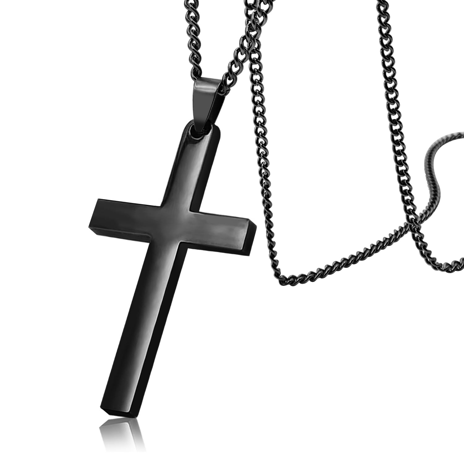 SUPRBIRDCadena Plata Hombre, Colgante de Estilo Retro Collar para Hombre con Collar de Acero Inoxidable para Compromisos Bodas, Aniversarios Desgaste Diario