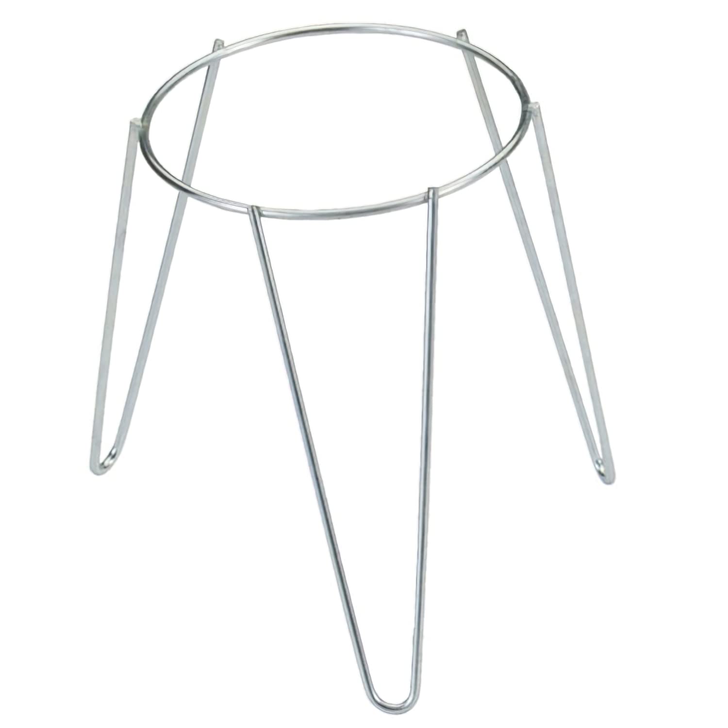 Sauvic 03070 - Macetero de pie zincado, 20 cm