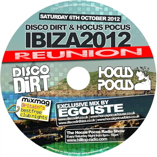 『EGOISTE - Disco Dirt Promo Mix (October 2012)』のカバーアート