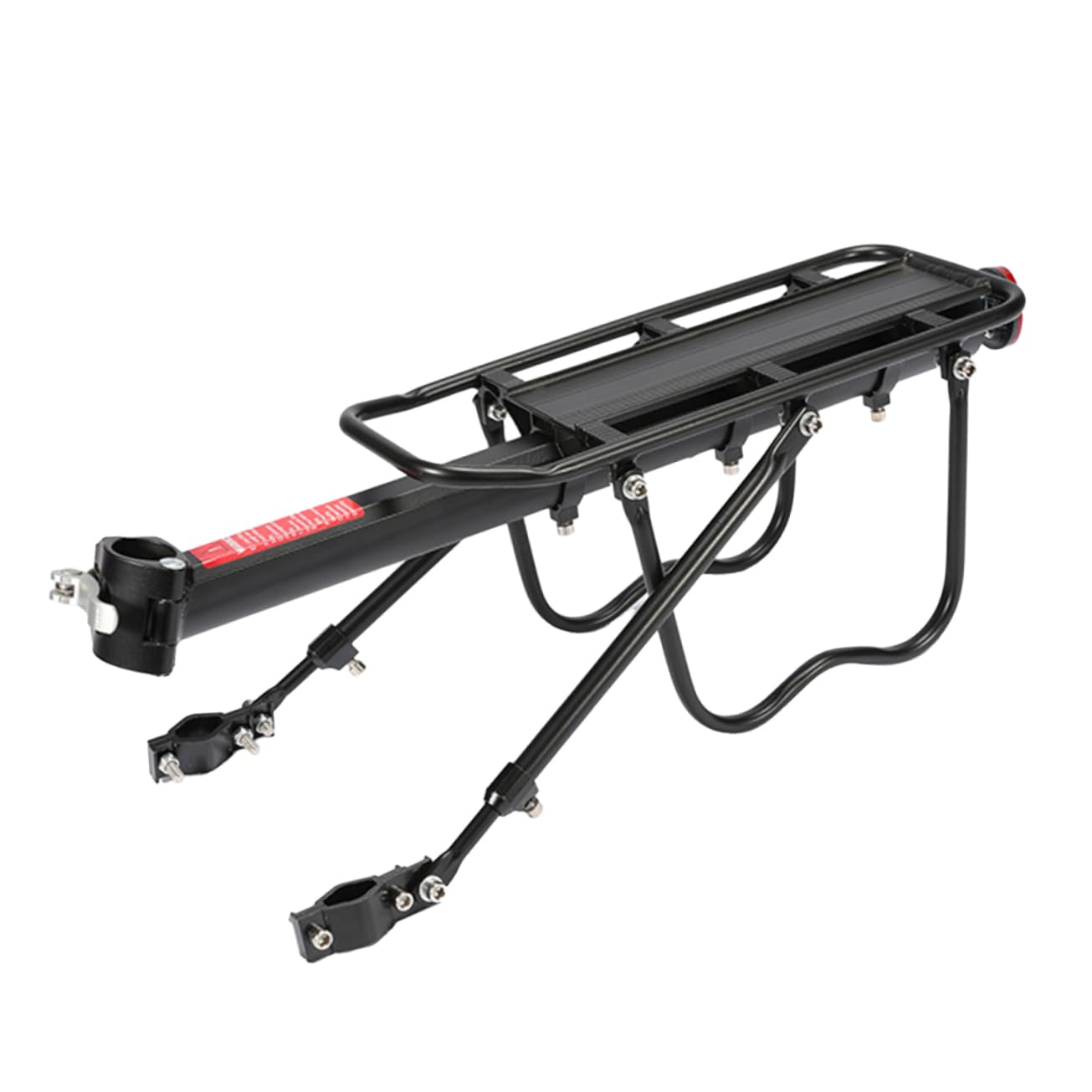 WOONEKY Tylny Bagażnik Rowerowy Bagażnik Na Rower Górski Tylna Podstawka Uchwyt Na Rower Bagażnik Rowerowy Tylna Półka Rowerowa