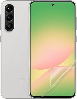 واقي شاشة هيدروجيل مرن بتغطية كاملة عالية الوضوح ومقاوم للغبار ومضاد للخدش وخالي من الفقاعات وسهل التركيب لموبايل سامسونج جالاكسي A56 شبكة الجيل الخامس 5G/ جالاكسي A36 من اروز - ليست زجاج (4 قطع)