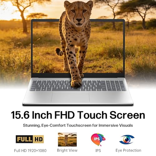 Image of HP i5 Laptop, Intel 10-Core i5-1335U with Lifetime Microsoft Office, 64GB RAM 2TB SSD, Windows 11 Pro, Fast WiFi 6E, Numeric Keypad, Long Battery Life, Ethernet Port, Laptop for Business&Student