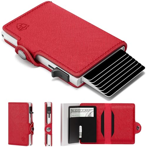 Image of Conceal Plus Pop Up Wallet for Women - Slim Wallet for Small Purse & Crossbody Bag with Quick Card Access and RFID Blocking - Compact Card Holder (4-6 Card Capacity)