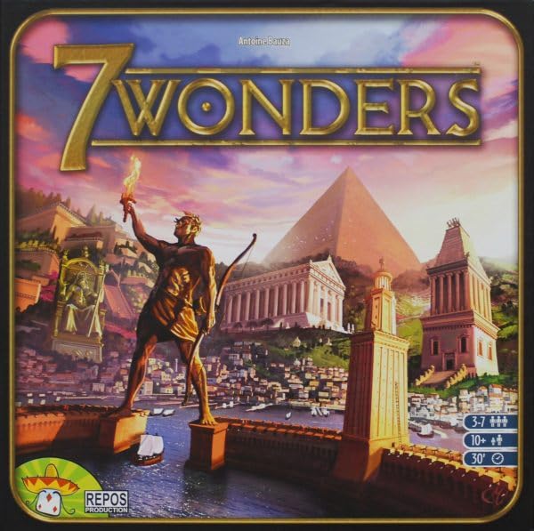 CC Board Games | 7 Wonders Board Game | Civilization and Strategy Board Game for Adult Game Night (B0DH888YQ3) Amazon Price History, Amazon Price Tracker
