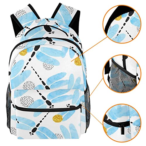 Sac à dos de voyage libellule résistant pour soulager le dos des élèves sur le campus - 3