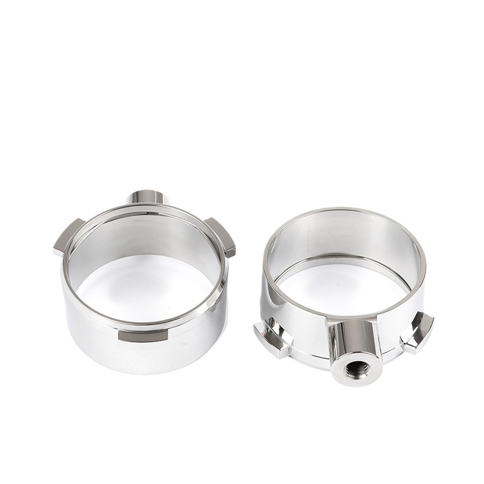 Mango For Cafetera, Portafiltro De Café Sin Fondo De 58mm, Compatible Con Hibrew, H10A H7 H7A(With 2Cup Basket)