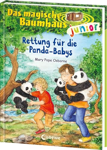 Das magische Baumhaus junior (Band 41) - Rettung für die Panda-Babys: Der Kinderbuchklassiker zum Vorlesen und ersten Selberlesen - Mit farbigen Illustrationen - Für Mädchen und Jungen ab 6 Jahren