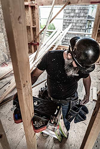 Little Giant Ladder Systems 13610-001 Green King Kombo Pro 6' A frame 10’ Extension-Hi-Viz Type 1AA, 6 Ft