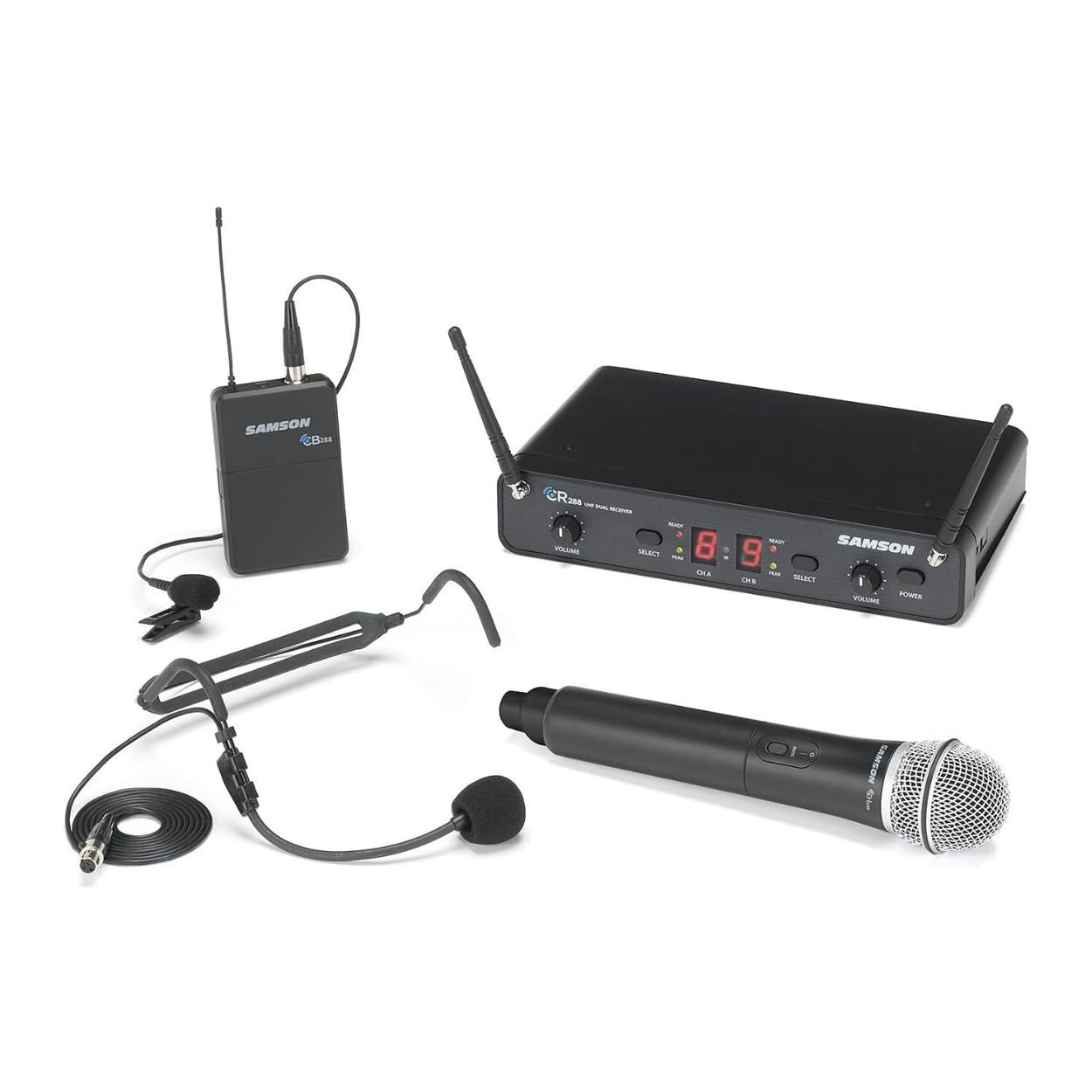 Amazon.com: Samson Concert 288 All-In-One UHF Beltpack Lavalier