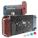 Protección integral: este estuche rígido de Nintendo Switch brinda protección total para la consola principal, grips y la pantalla, para proteger perfectamente su dispositivo de caídas, golpes, rasguños, polvo y huellas dactilares diarios.
