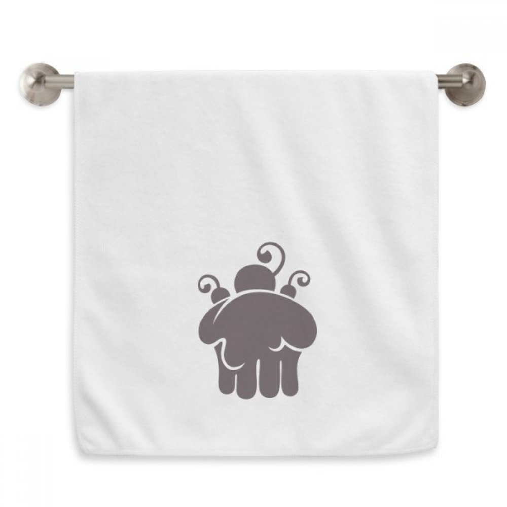 Serviette visage Cerise Ice Cream Melting douce pour peaux sensibles