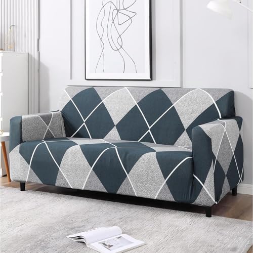 Gorgeous Printed 3-Seater Sofa Cover | Fully Covered, Stretchable...