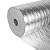 Reflective Insulation Roll 24in x 10Ft (3mm) Foam Core Radiant Barrier Double Reflective Aluminum Foil Wrap Insulation Sheet Thermal Shield for Winter RV Window Thermal Cold Insulation Summer Heat