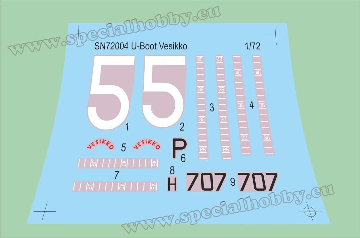 Special hobby - cv 707 vesikko