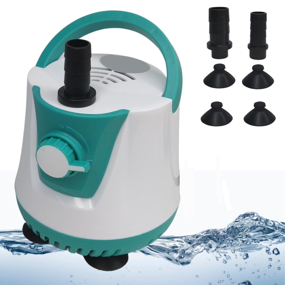 Premier Plants Submersible Water Pump For Aquarium Water Changing Fish Tank And Fountain Pump With Adjustable Flow Controller (16W-1500L/H Upto 1.5M) (B0CZLP7W9M) Amazon Price History, Amazon Price Tracker