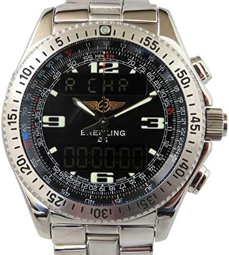 Amazon ブライトリング Breitling プロフェッショナル B 1 A68062 ブラック文字盤 中古 腕時計 メンズ W146318 並行輸入品 メンズ腕時計 腕時計 通販